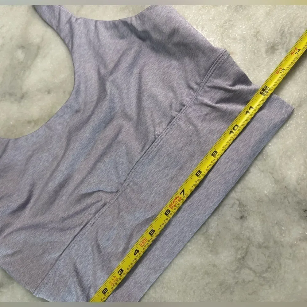 X BY GOTTEX Silhouette Bralette In Lavender Heather. Size Small